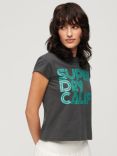 Superdry Retro Glitter Logo T-Shirt