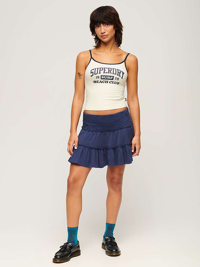 Buy Superdry Athletic Essentials Organic Cotton Blend Branded Cami Top Online at johnlewis.com