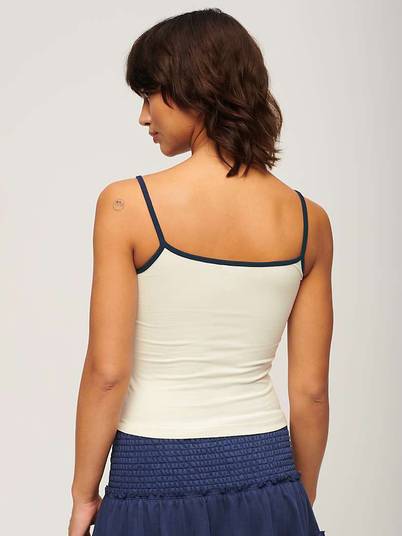 Buy Superdry Athletic Essentials Organic Cotton Blend Branded Cami Top Online at johnlewis.com