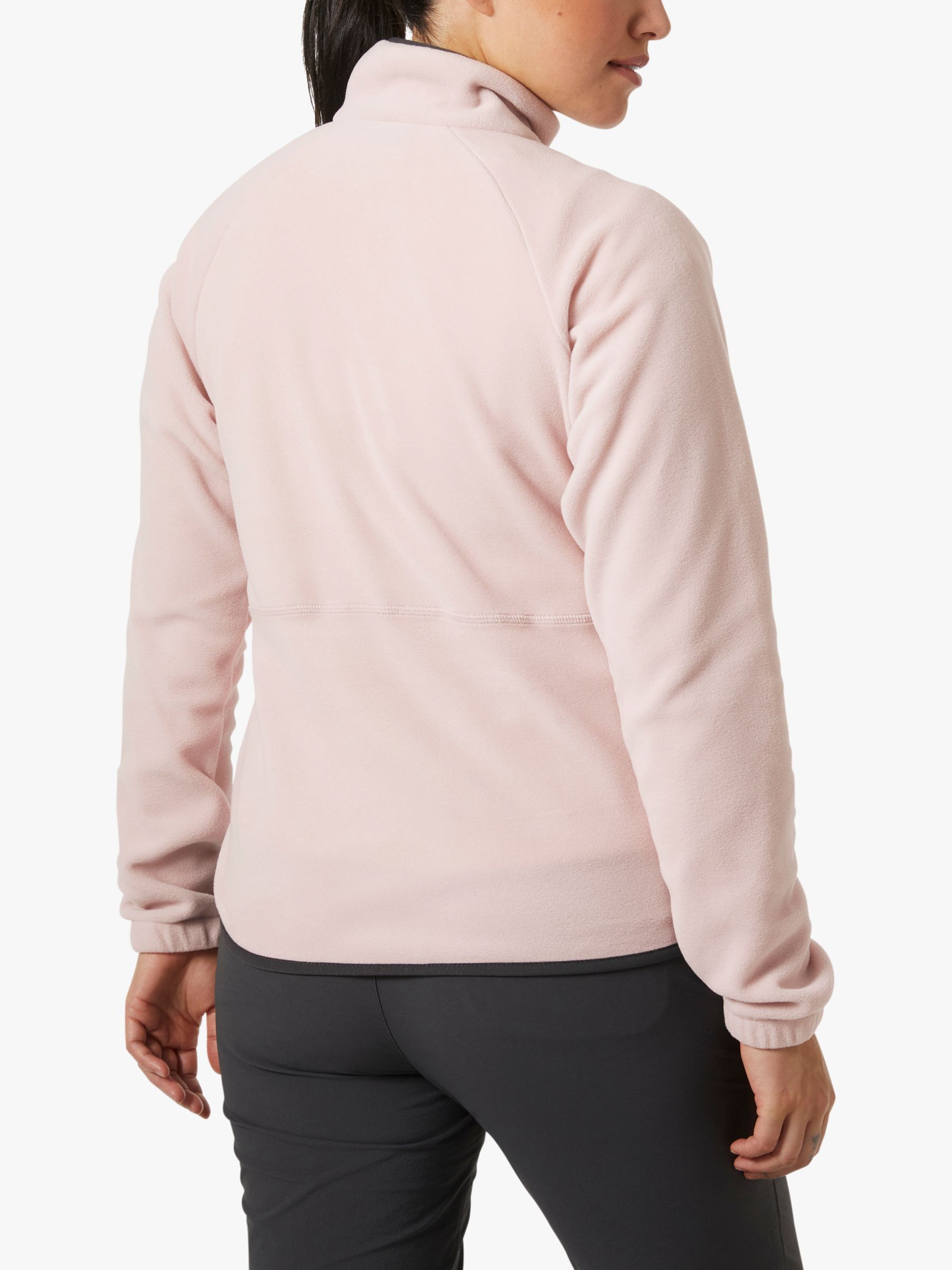 Helly Hansen Women's Rig 1/2 Zip Fleece Jacket, Pink Cloud, S