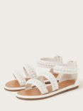 Monsoon Kids' Pearly Sandals, Ivory