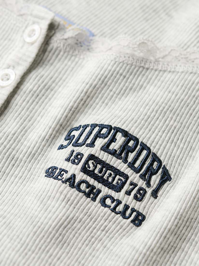 Buy Superdry Athletic Essentials Button Down Cami Top Online at johnlewis.com