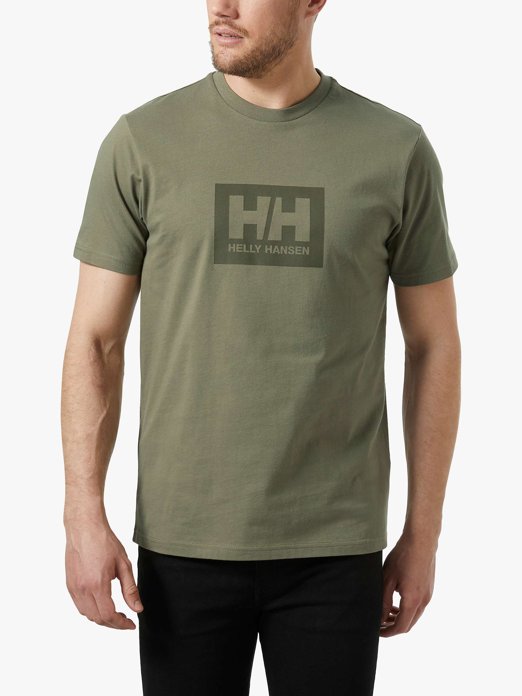 Buy Helly Hansen Men's Box T-shirt Online at johnlewis.com