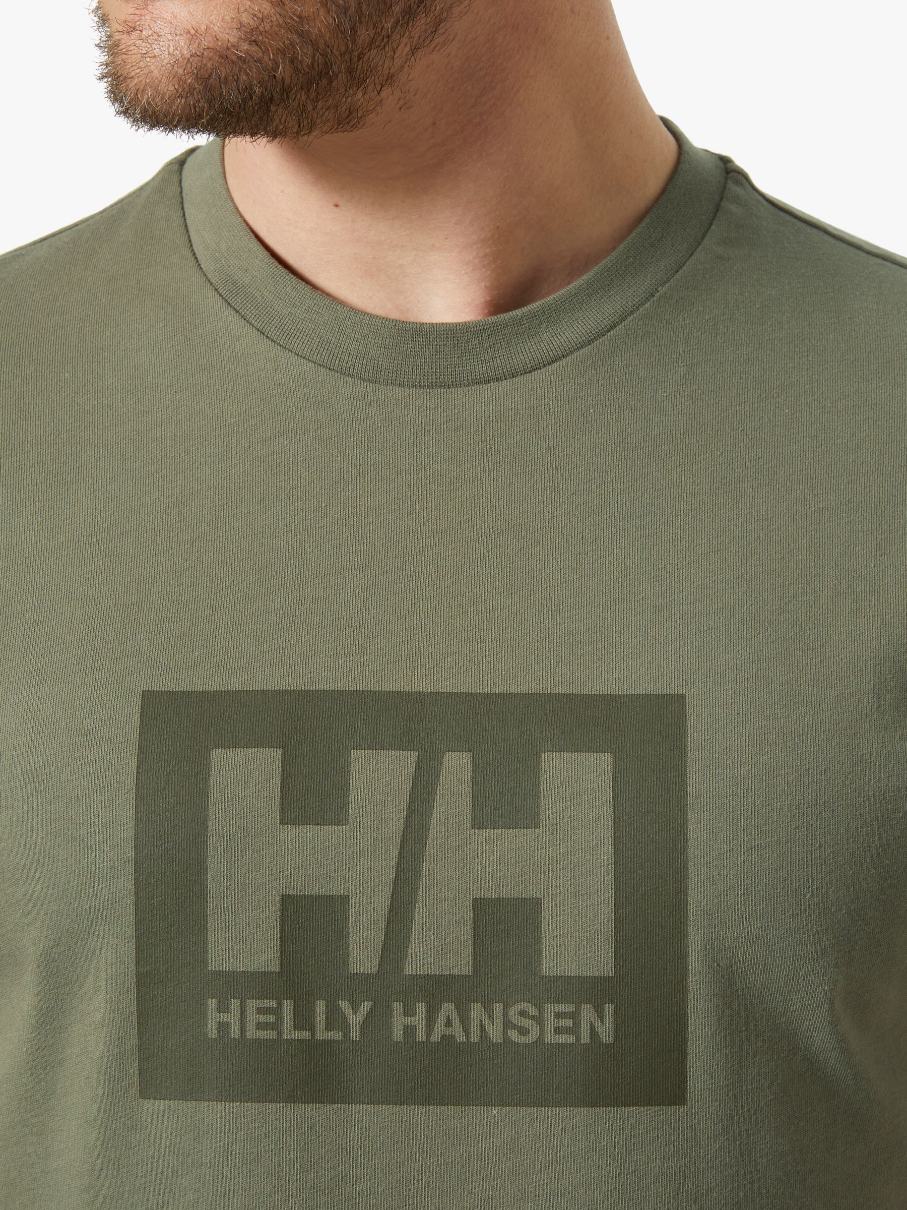 Helly Hansen Men's Box T-shirt, 422 Lav Green, M