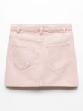 Mango Kids' Sabina Denim Skirt, Pink