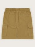 Monsoon Kids' Canvas Cargo Shorts, Stone