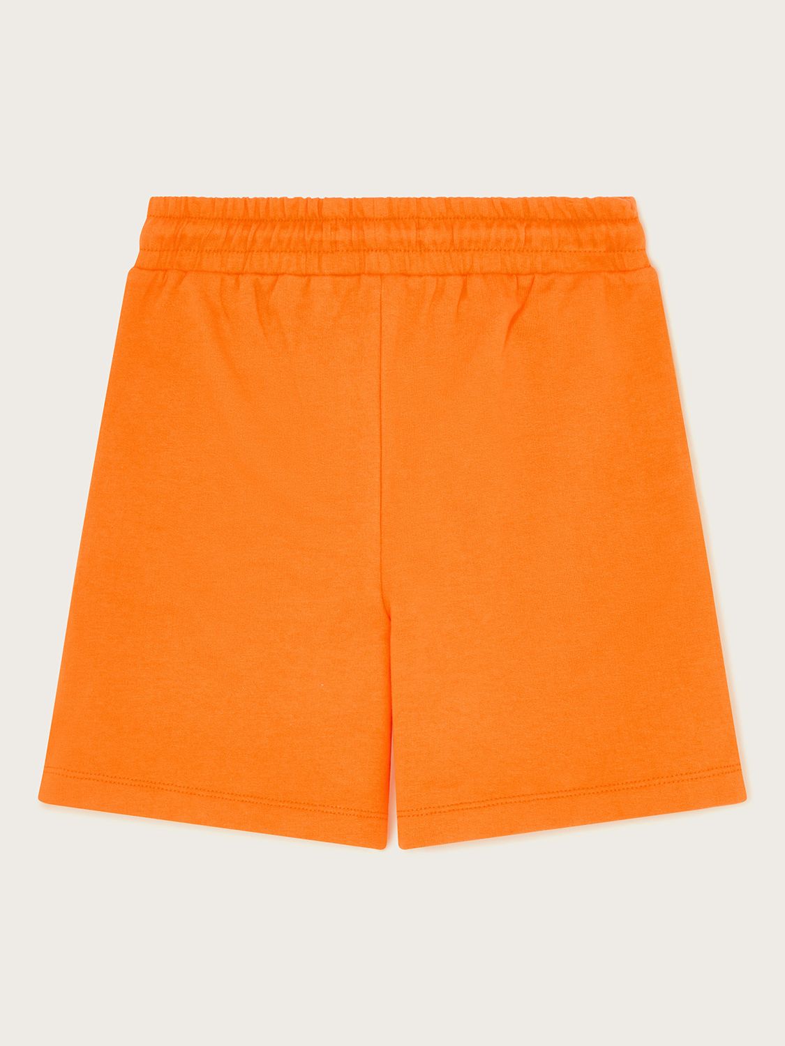 Monsoon Kids' Cotton Jogger Shorts, Orange, 3-4 years
