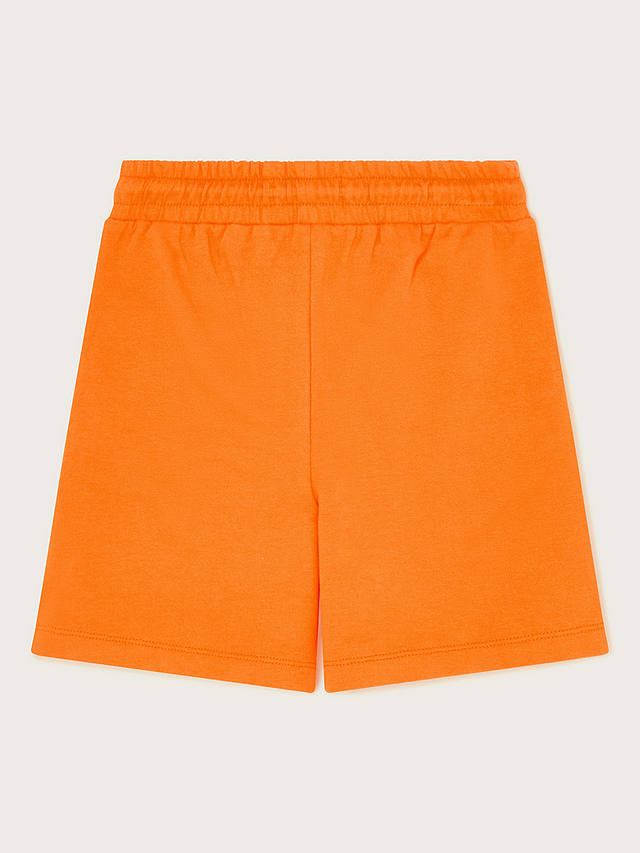 Monsoon Kids' Cotton Jogger Shorts, Orange