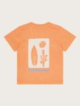 Monsoon Kids' Ride The Wave T-Shirt, Orange