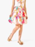 Angel & Rocket Kids' Katie Floral & Chain Print Tiered Skirt, Multi