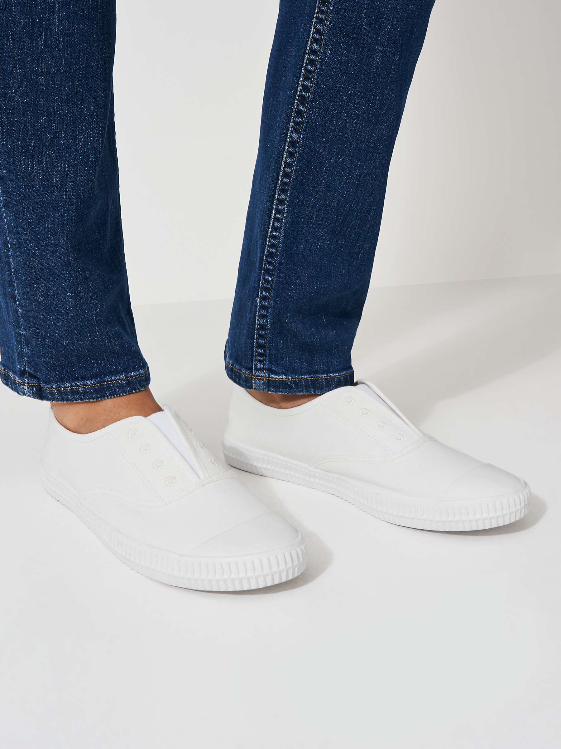 Buy Crew Clothing Lucy Laceless Slip On Shoes Online at johnlewis.com