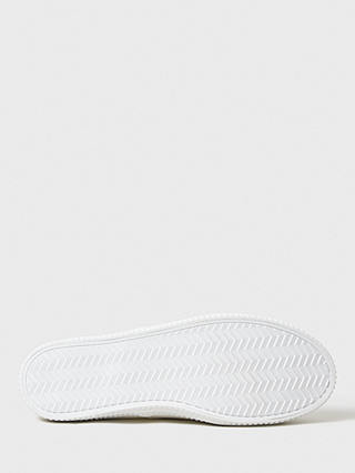 Crew Clothing Lucy Laceless Slip On Shoes, White