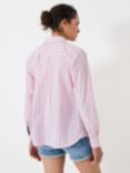 Crew Clothing Classic Fit Gingham Shirt, Light Pink