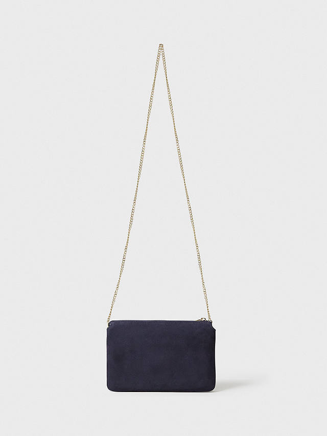 Crew Clothing Occasion Clutch Bag, Navy Blue