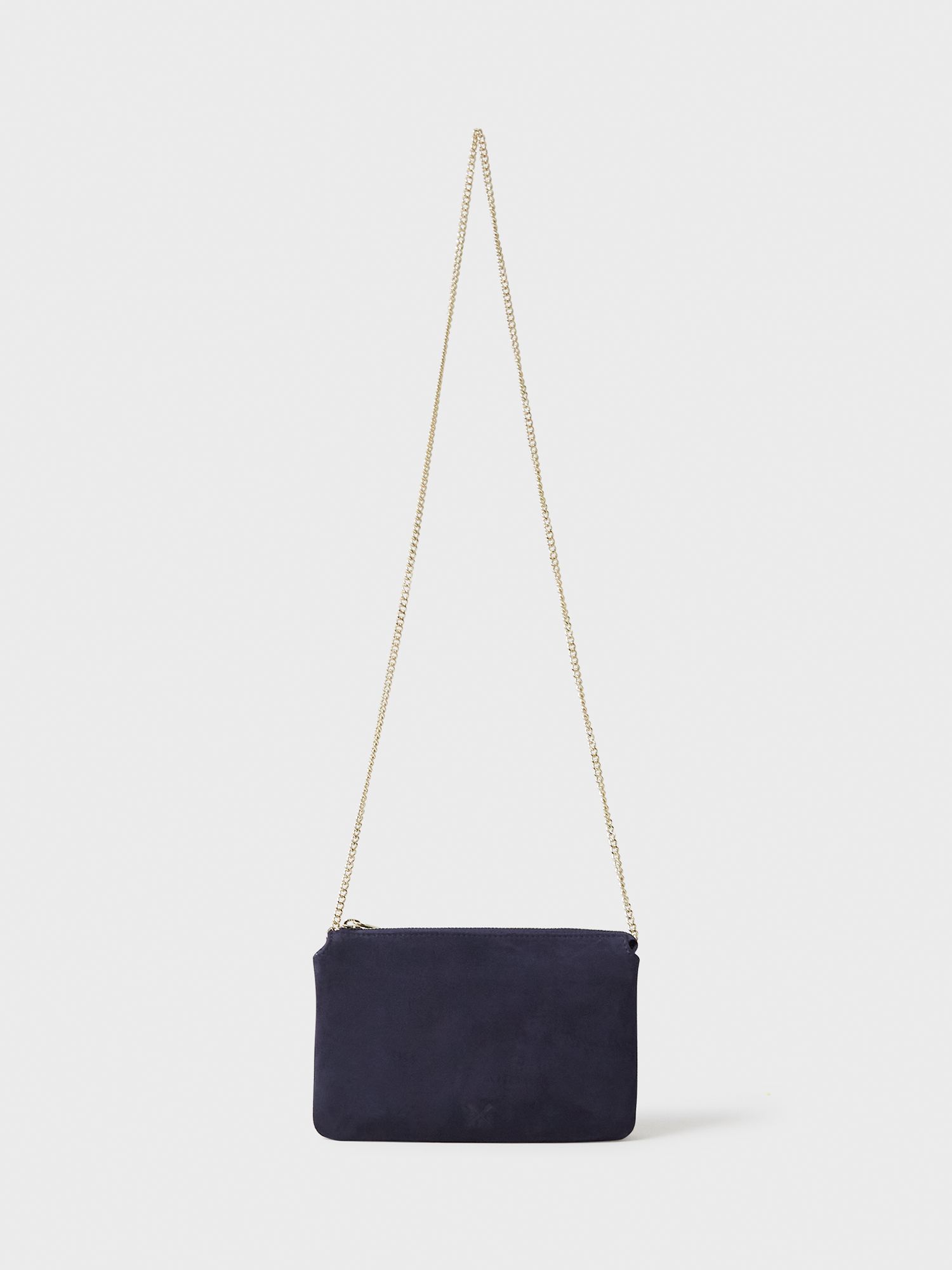 Crew Clothing Occasion Clutch Bag, Navy Blue, One Size