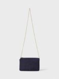 Crew Clothing Occasion Clutch Bag, Navy Blue