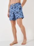 Crew Clothing Floral Print Swim Shorts, Blue/Multi