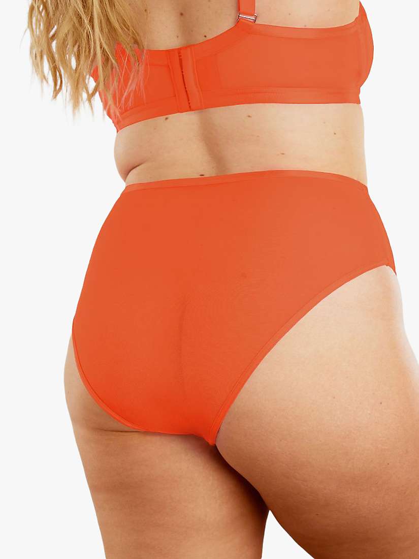 Buy Oola Lingerie Mesh Control High Waist Knickers Online at johnlewis.com