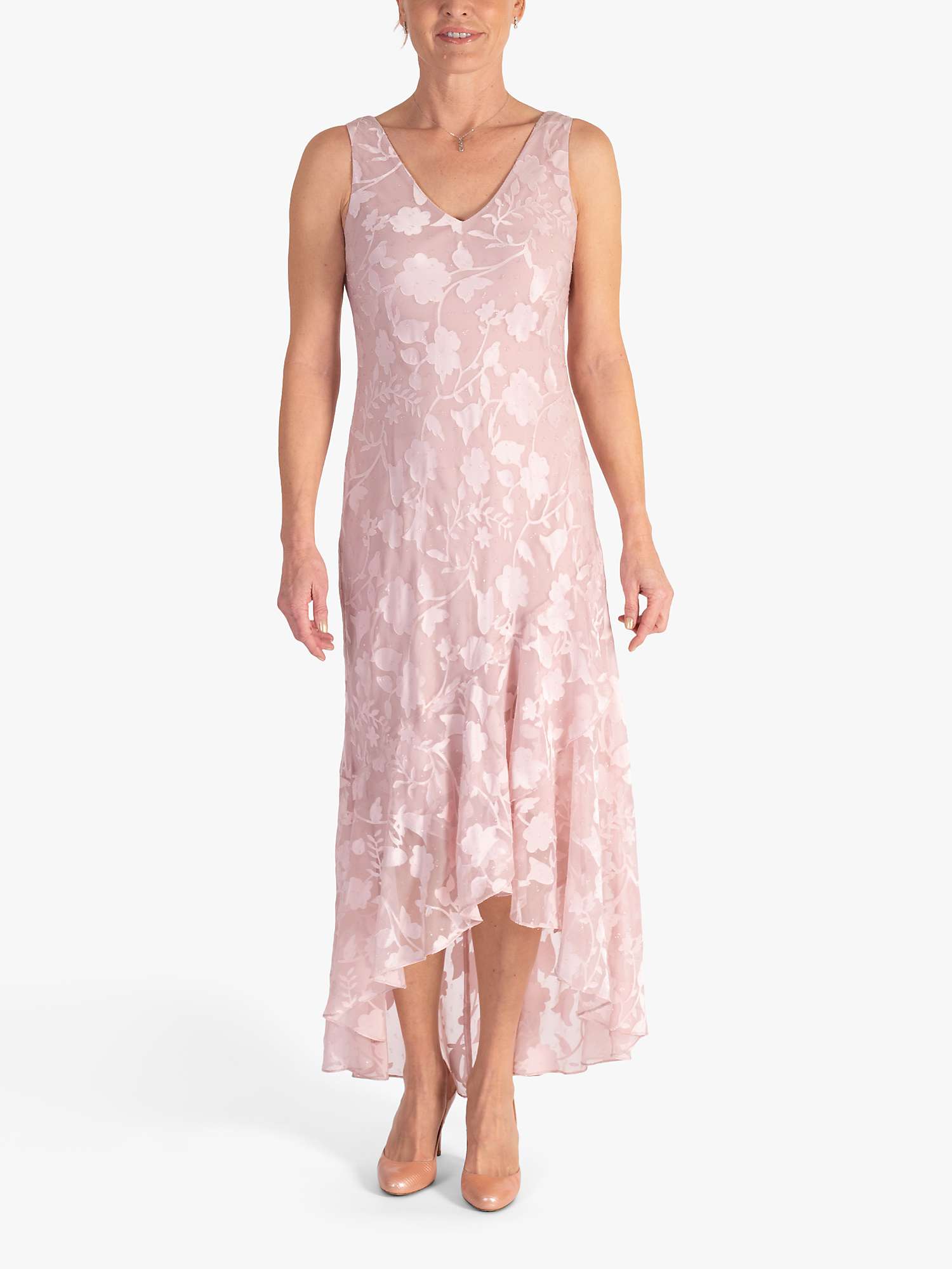 Buy chesca Devoree Dress & Jacket Set, Shell Pink Online at johnlewis.com