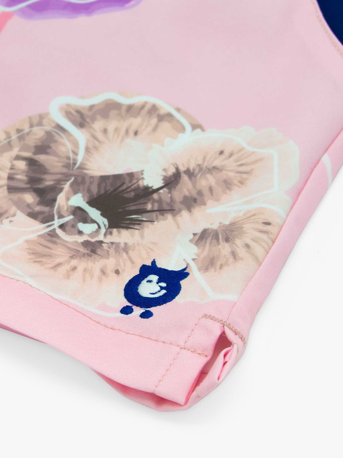 Randy Cow Floral Print Swim Shorts, Pink/Multi, XS