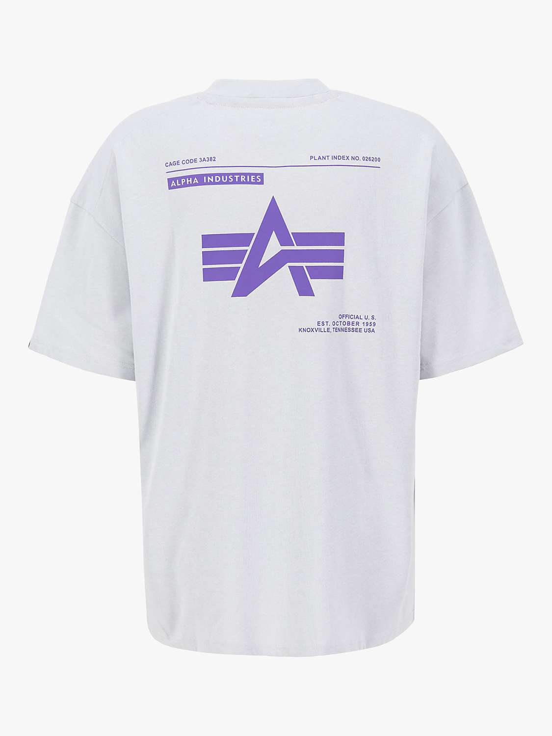Buy Alpha Industries Logo Crew Neck T-Shirt Online at johnlewis.com