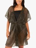 Accessorize Shimmer Kaftan, Black