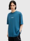 AllSaints Subverse T-Shirt, Atlantic Blue