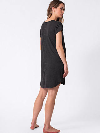 Seraphine Whitney Maternity Nightdress, Charcoal