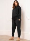 Seraphine Atticus Maternity Joggers, Black