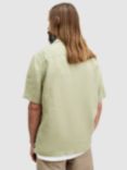 AllSaints Audley Short Sleeve Shirt, Herb Green