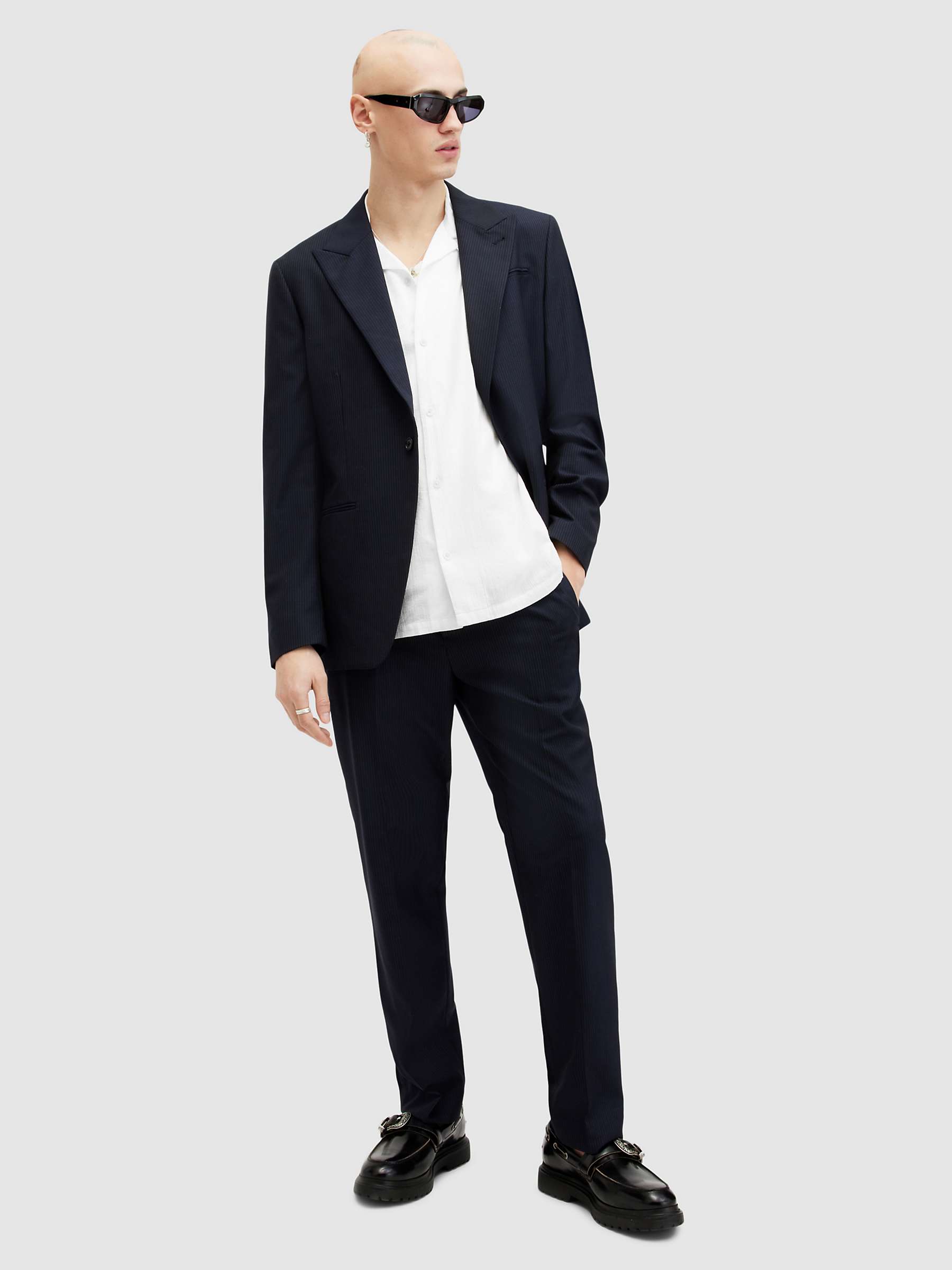 Buy AllSaints Valley Organic Cotton Relaxed Fit Shirt Online at johnlewis.com