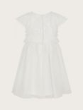 Monsoon Baby Truth Ruffle Occasion Dress, Ivory
