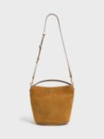 Gerard Darel Le Sandrine Suede Bucket Bag, Wheat