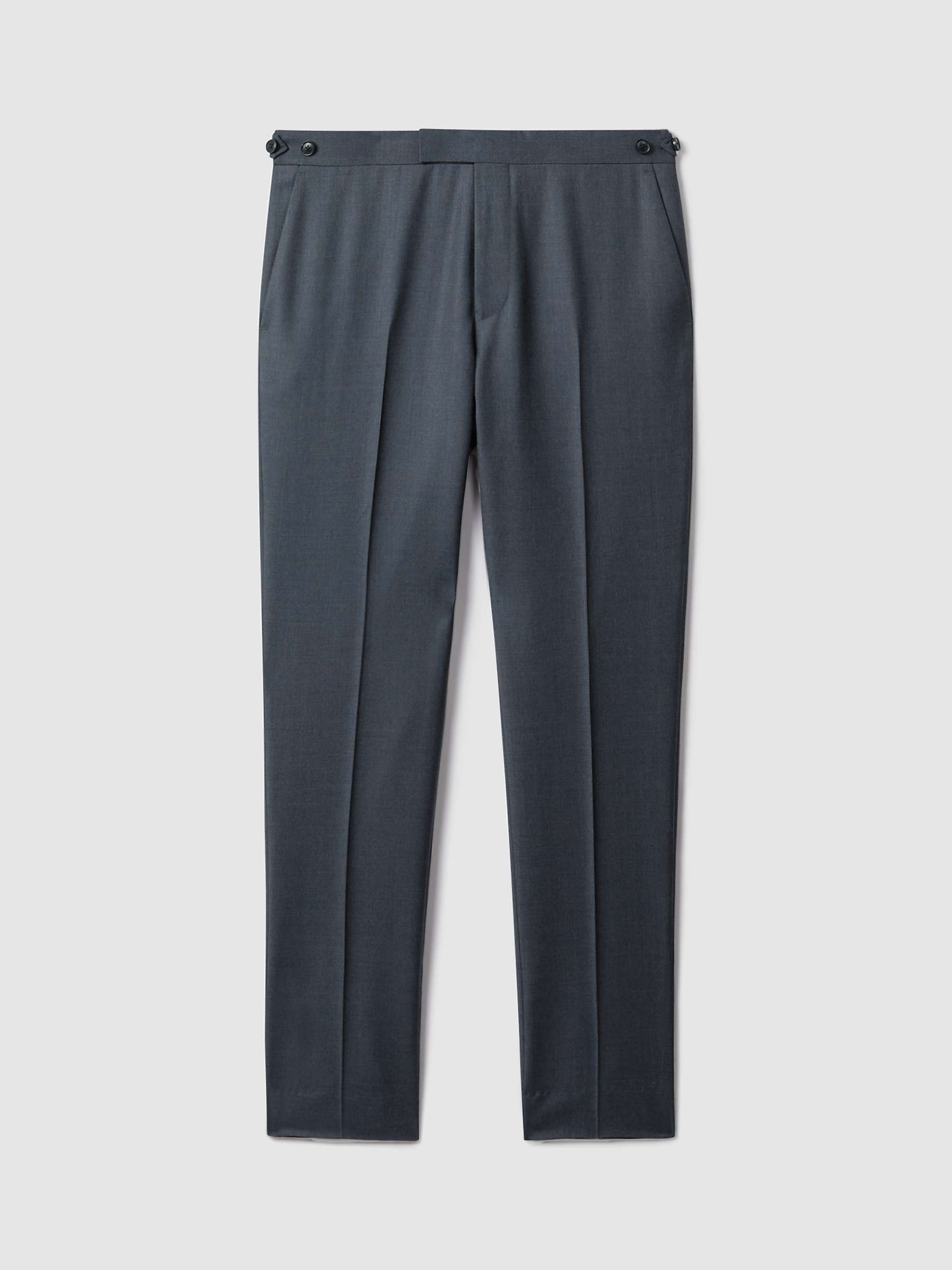 Buy Reiss Humble Wool Tailored Suit Trousers, Airforce Blue Online at johnlewis.com