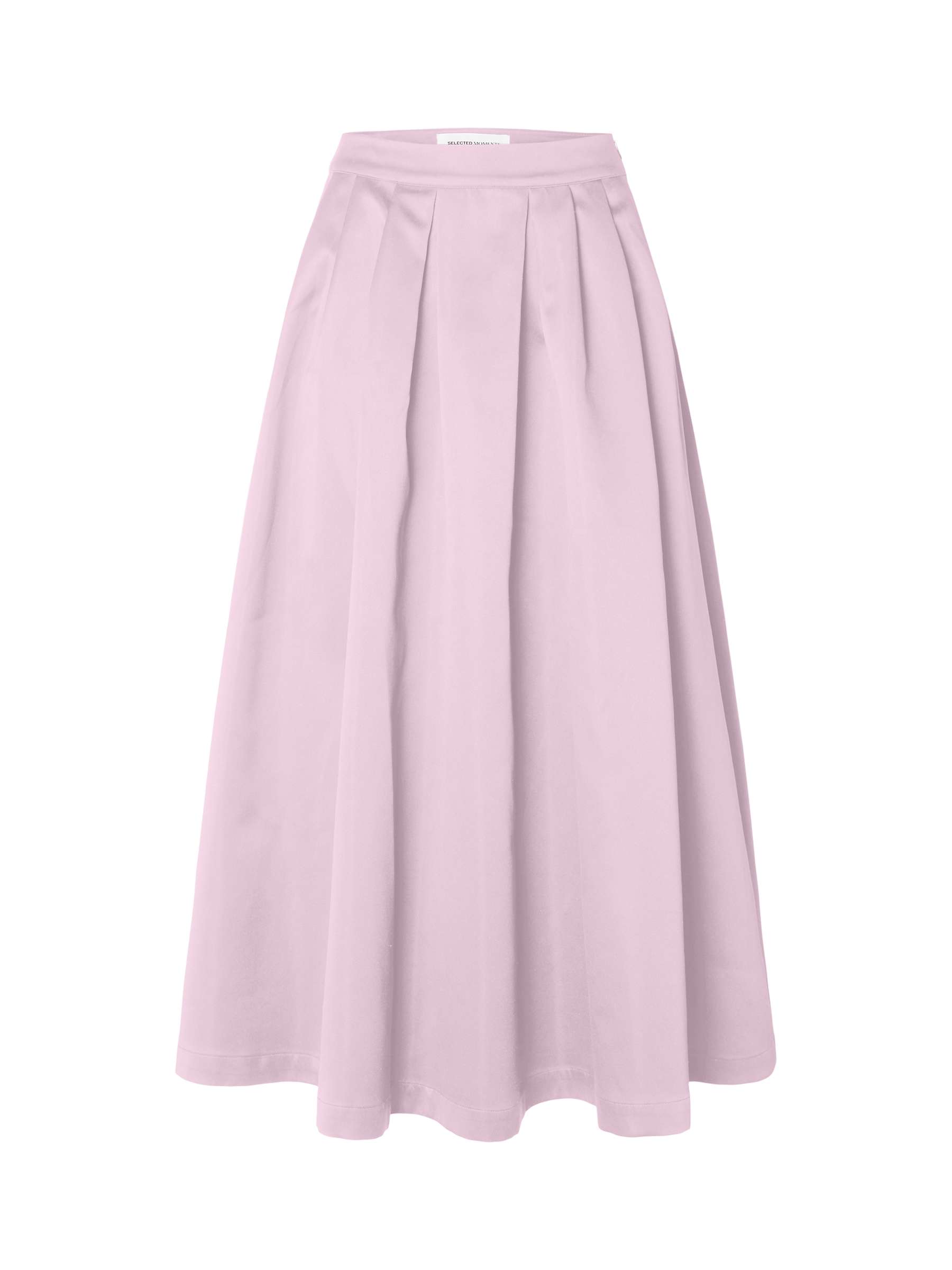 Buy SELECTED FEMME Aresia Midi Skirt, Cradle Pink Online at johnlewis.com