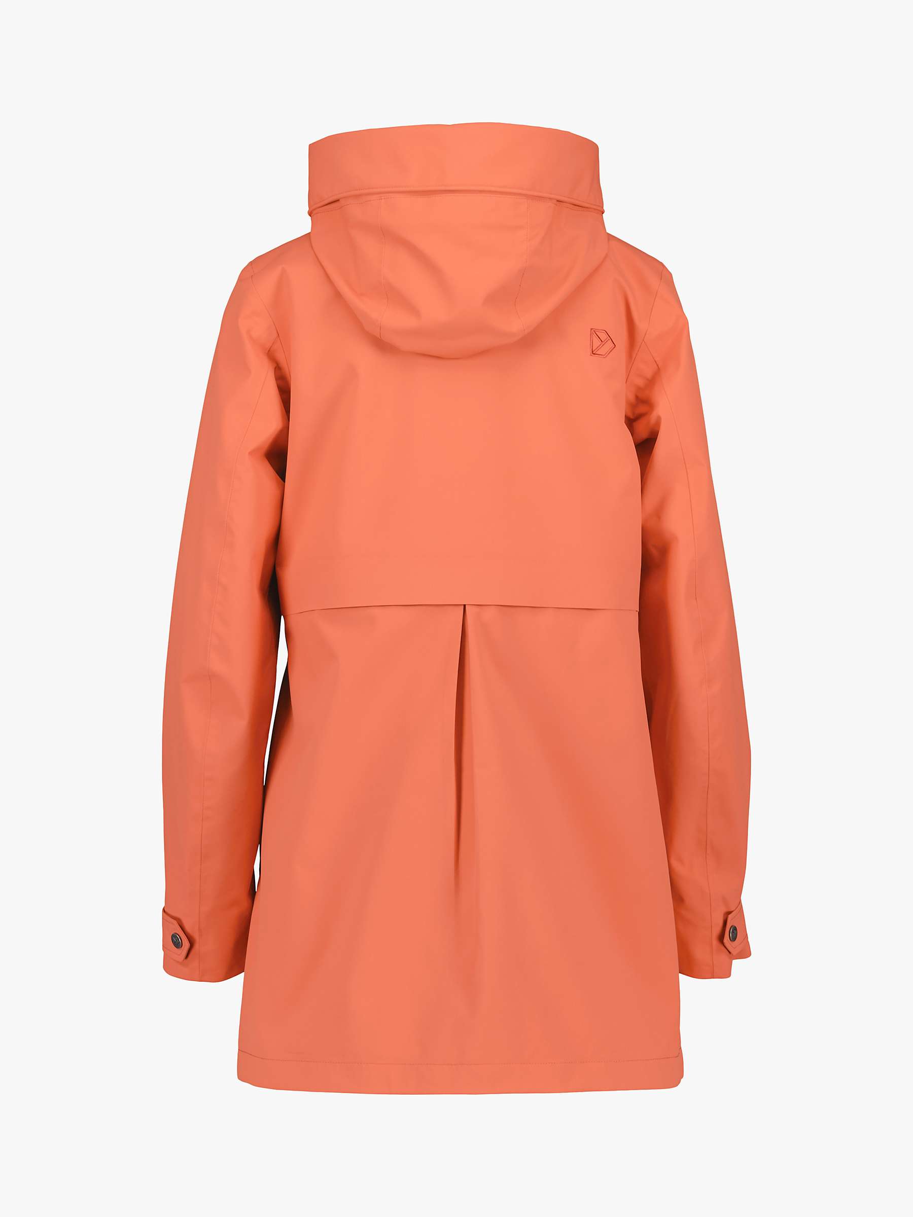 Buy Didriksons Edith Waterproof Parka, Brique Red Online at johnlewis.com