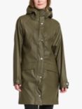 Didriksons Ellywn Straight Fit Parka, Fog Green