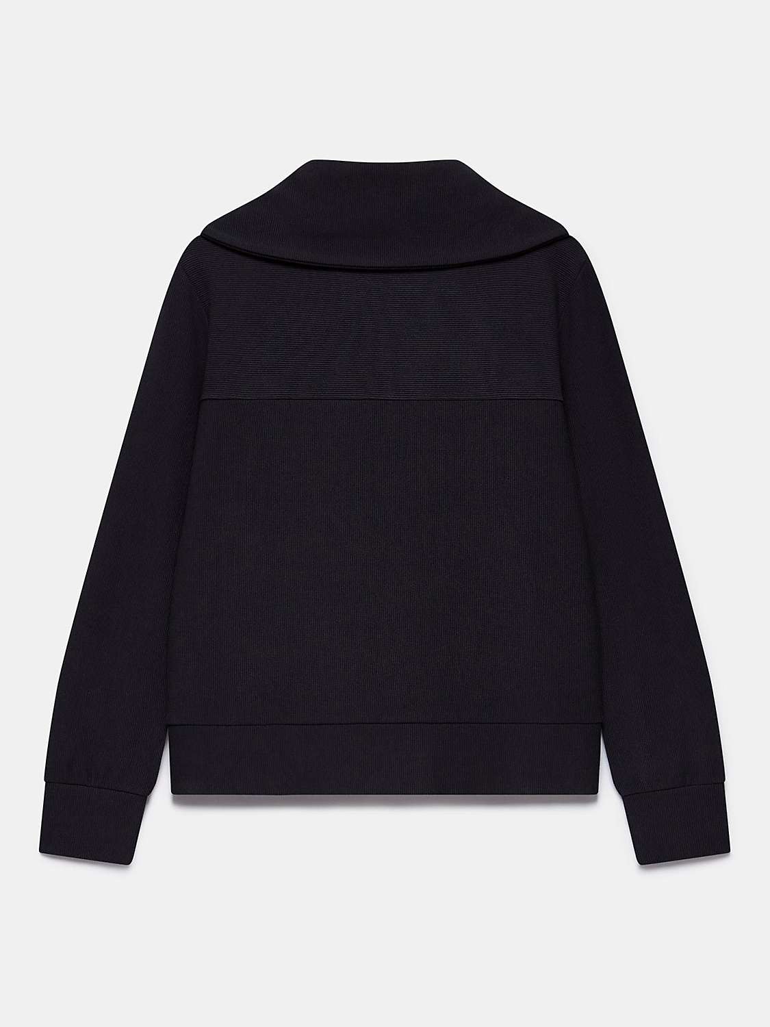 Buy Mint Velvet Zip Up Jumper, Navy Online at johnlewis.com