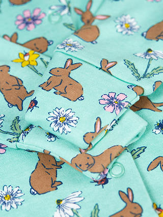 Frugi Baby Riverine Rabbits Babygrow Gift Set, Multi