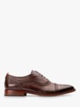 Base London Cast Washed Brogue Shoes, Brown