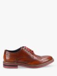 Base London Woburn Leather Derby Shoes, Tan