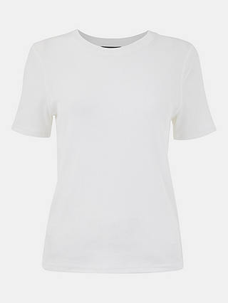 Whistles Ultimate Ribbe T-Shirt, White