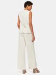 Whistles Lindsey Linen Blend Wide Leg Trousers
