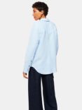 Whistles Relaxed Fit Linen Shirt, Blue