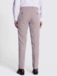 Moss Slim Fit Houndstooth Suit Trousers, Copper/White