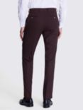 Moss Tailored Flannel Trousers, Port