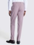Moss x DKNY Slim Fit Wool Blend Suit Trousers, Dusty Pink