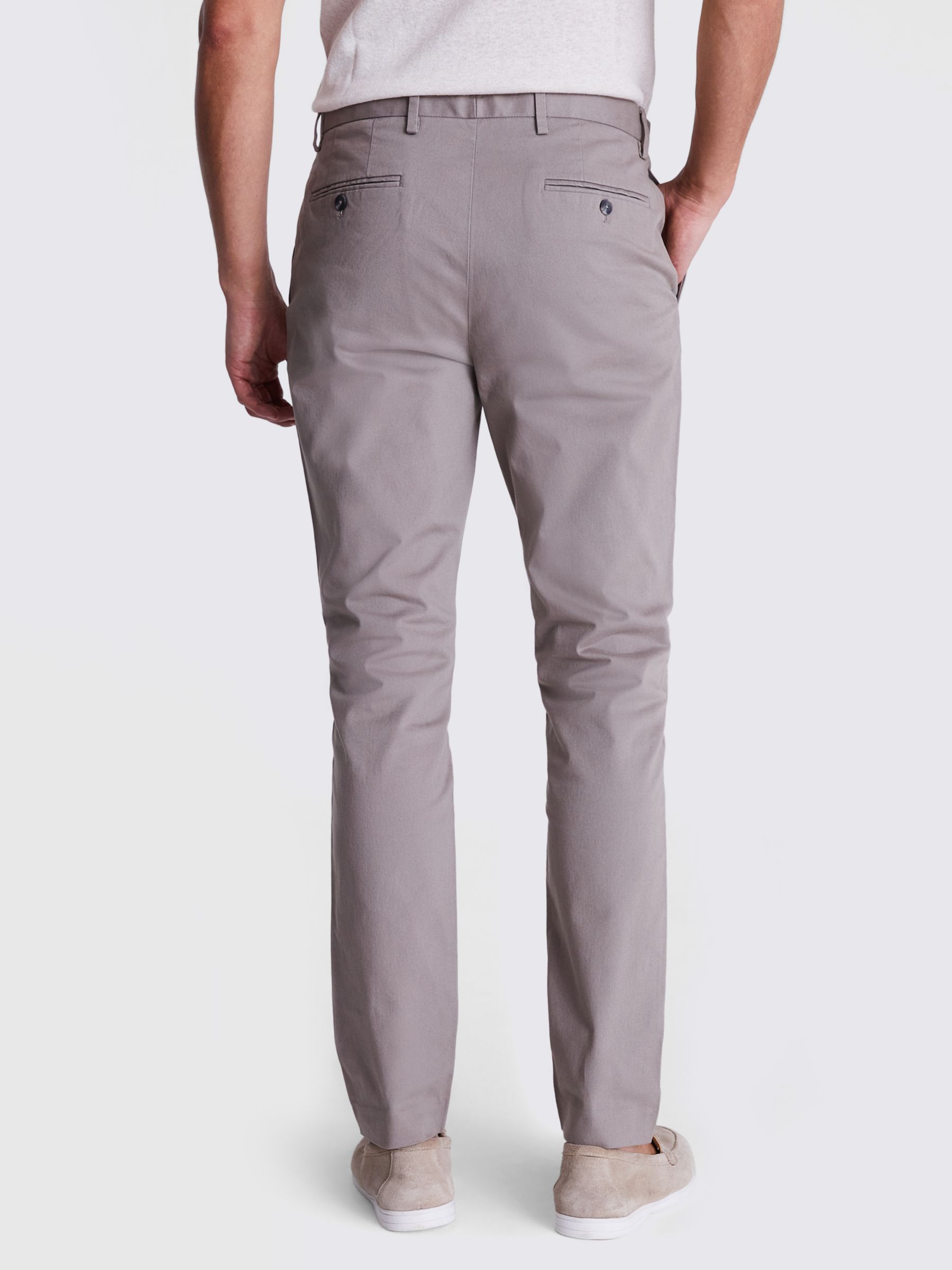 Buy Moss Slim Fit Organic Cotton Stretch Chinos Online at johnlewis.com