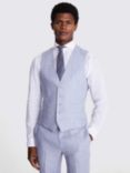 Moss Tailored Fit Linen Waistcoat