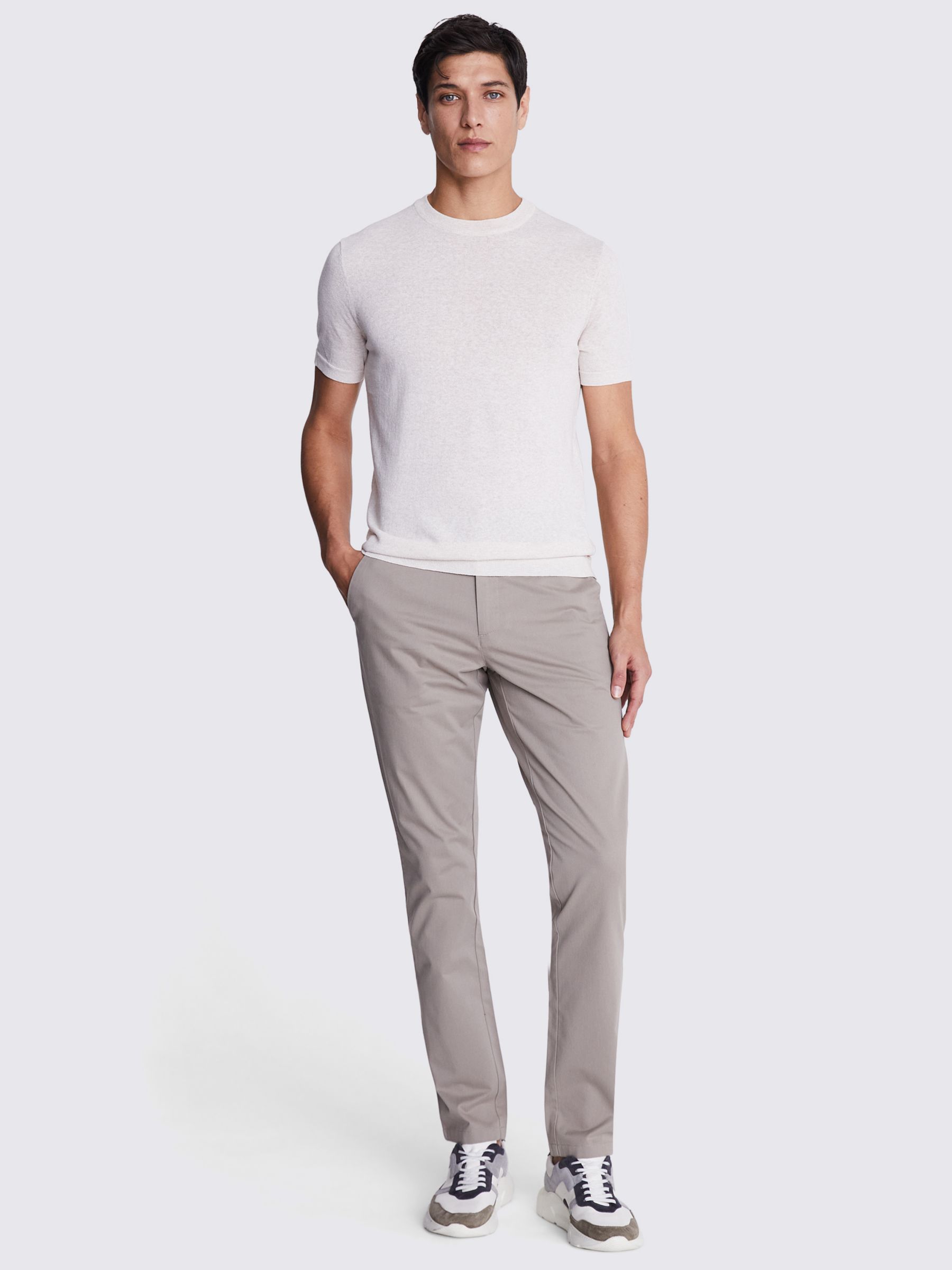 Moss Tailored Stretch Chinos